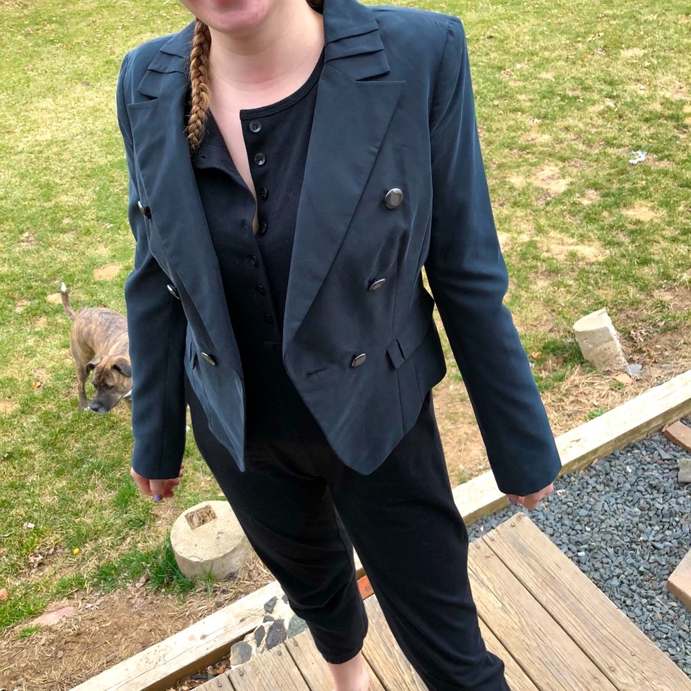Guess cross button blazer